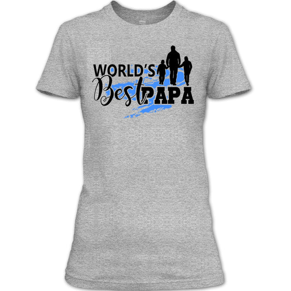 World's Best Papa T Shirt, Gift For Papa T Shirt