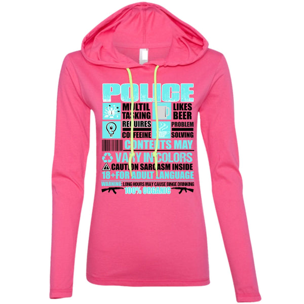 Police Multitasking T Shirt, I Love Police T Shirt, Awesome T-Shirts