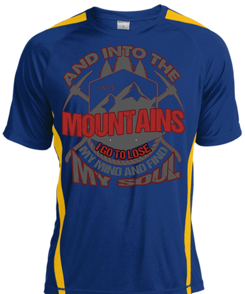 And Into The Mountains T Shirt, Being A Hiker T Shirt, Cool Shirt