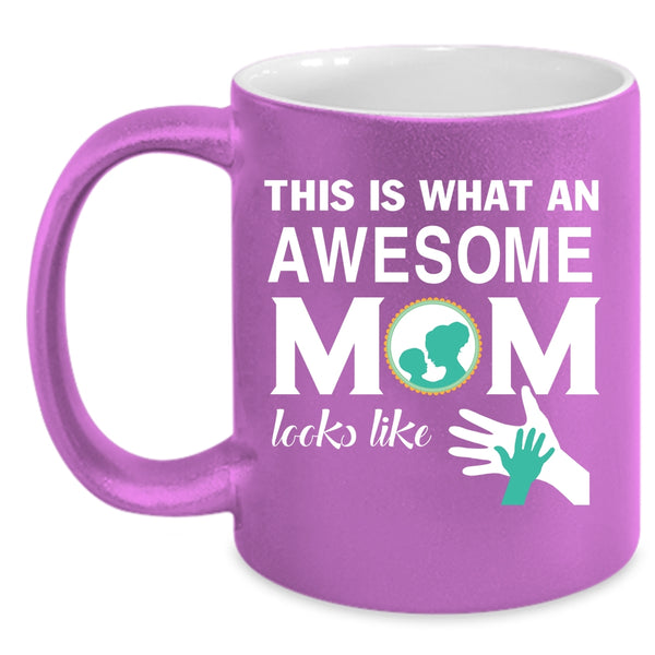 Because I'm The Mom Coffee Mug, Funny Gift For My Mommy Coffee Cup
