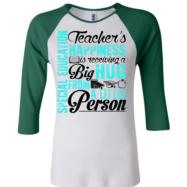 Special Education Teacher's Happiness T Shirt, I Love Teaching T Shirt, Awesome T-Shirts