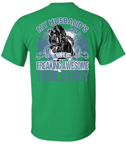 My Husband's Wife T Shirt, I Love Husband T Shirt