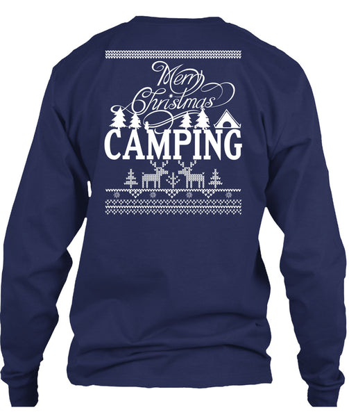Merry Christmas Camping T Shirt, This Girl Loves Christmas T Shirt