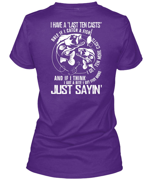 I Catch A Fish T Shirt, Being A Fisher T Shirt