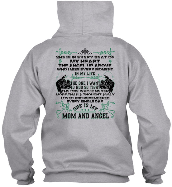 She Is My Mom And Angel T Shirt, Being A Mom T Shirt