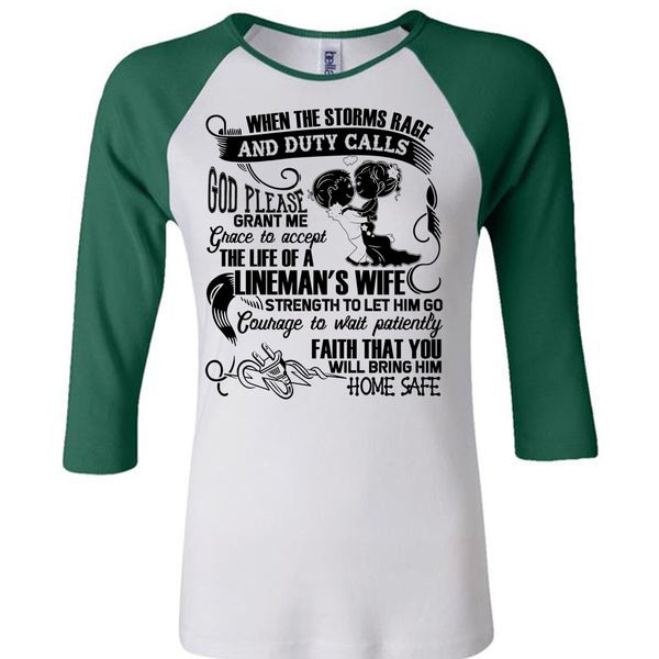 The Life Of A Lineman's Wife T Shirt, I Love Lineman T Shirt, Awesome T-Shirts