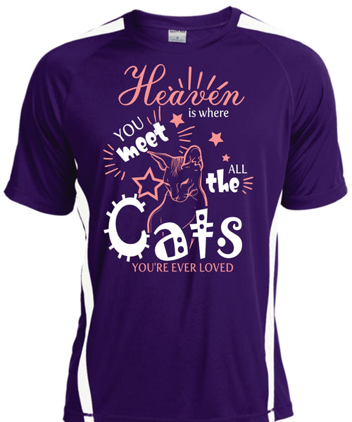 Heaven Is Where You Meet All The Cats T Shirt, You're Ever Loved T Shirt, Cool Shirt