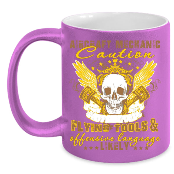 Aircraft Mechanics Coffee Mug, Cool Aircraft Mechanics Coffee Cup