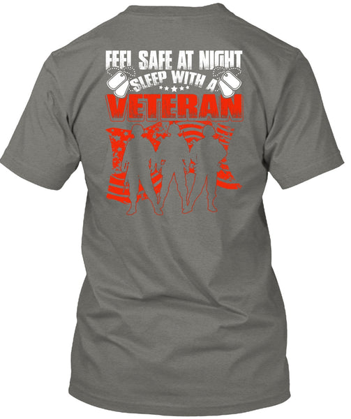 Sleep With A Veteran T Shirt, Being A Veteran T Shirt