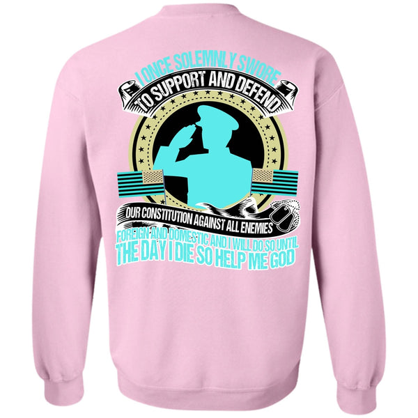 I Love Veteran T Shirt, I Once Solemnly Swore Sweatshirt