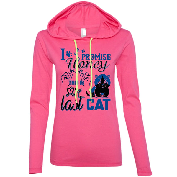 I Promise Honey This Is My Last Cat T Shirt, I Love My Cat T Shirt, Awesome T-Shirts
