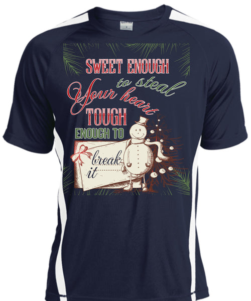 Sweet Enough To Steal Your Heart T Shirt, I Love Christmas T Shirt, Cool Shirt