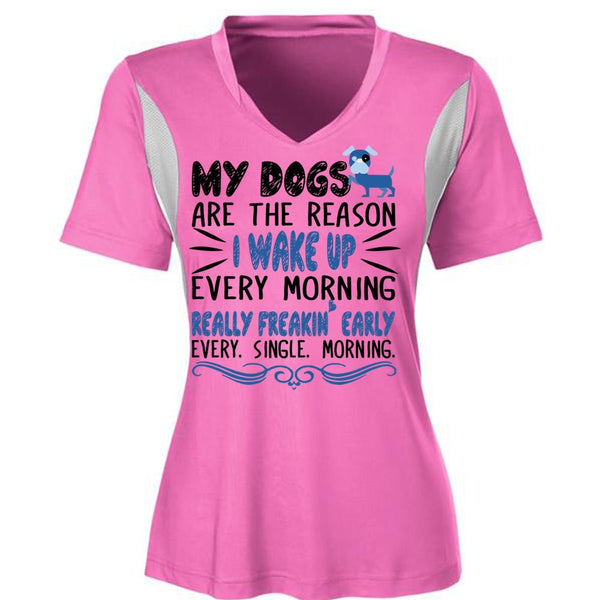 I Wake Up Every Morning Really Freaking Early T Shirt, I Love Dog T Shirt