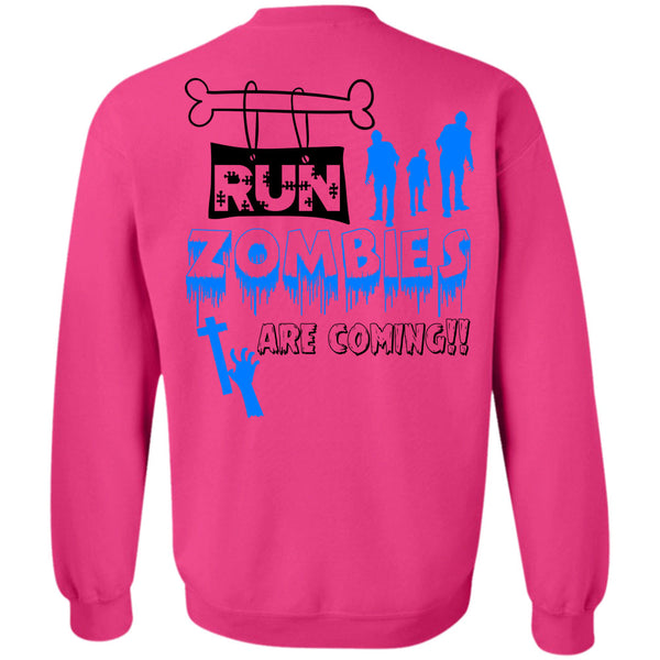Wait For Halloween T Shirt, Run Zombies Are Coming Sweatshirt