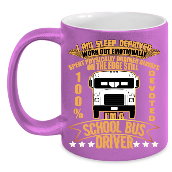 I'm A School Bus Driver Coffee Mug, Funny Bus Driver Coffee Cup