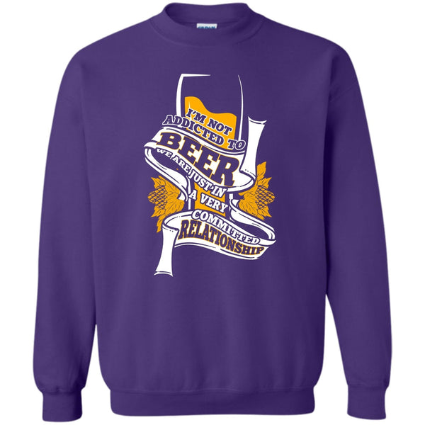 A Very Commited Relationship T Shirt, Coolest Beer Drinker Sweatshirt