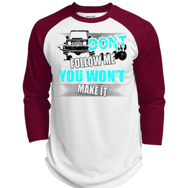 Don't Follow Me T Shirt, I Love Jeep T Shirt, Awesome T-Shirts  (Polyester Game Baseball Jersey)