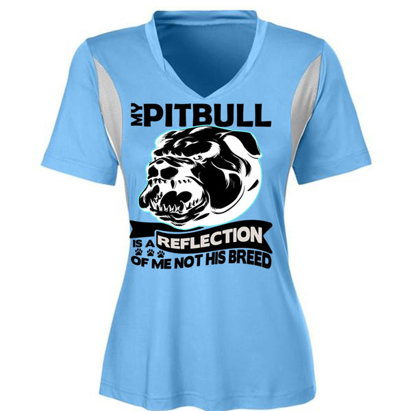 My Pit Bull Is A Reflection T Shirt, My Favorite T Shirt