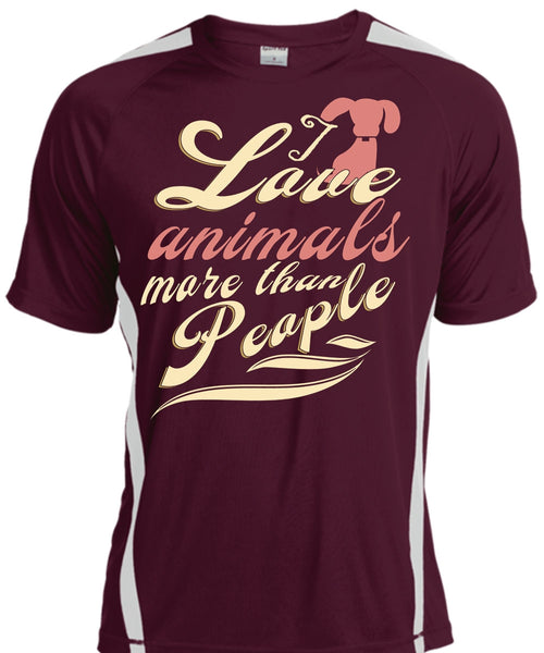 I Love Animal More Than People T Shirt, I Love Dog T Shirt, Favorite T Shirt