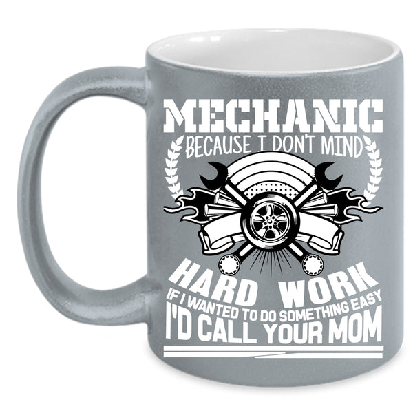 Mechanic Coffee Mug, Cute Mechanics Coffee Cup