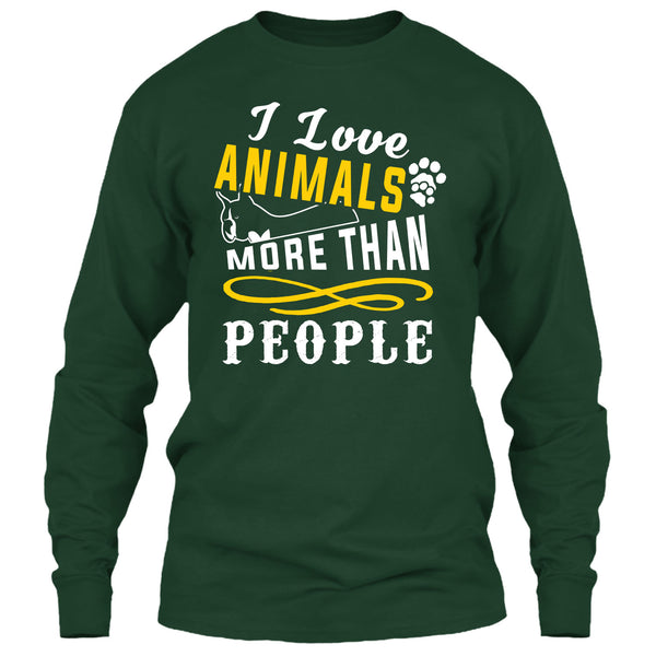 I Love Animals More Than People T Shirt, Cutest Dog In The World T Shirt