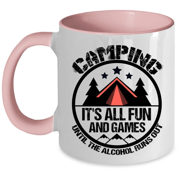 It's All Fun And Games Coffee Mug, Camping Accent Mug