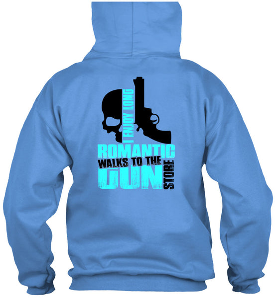 Walks To The Gun Store T Shirt, Being A Gun T Shirt