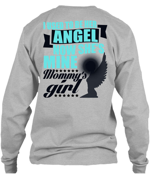 I Used To Be Her Angel T Shirt, I Love Mom T Shirt