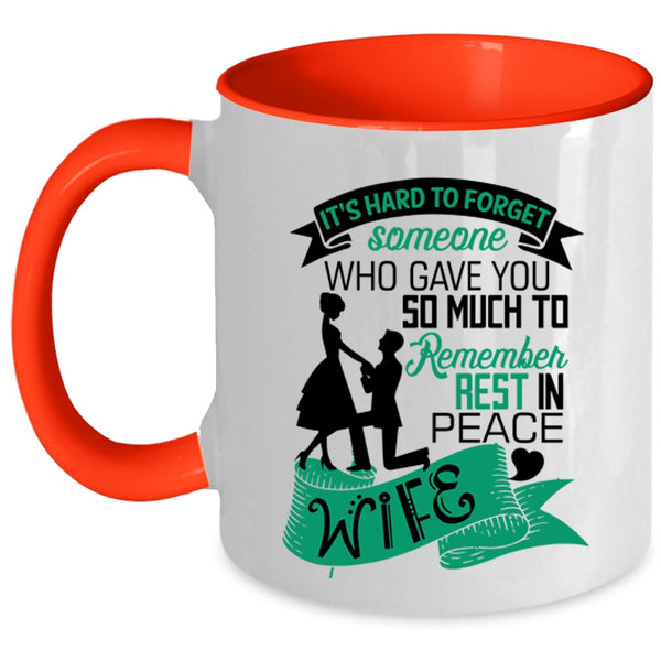 I Love My Wife Coffee Mug, Husband And Wife Accent Mug