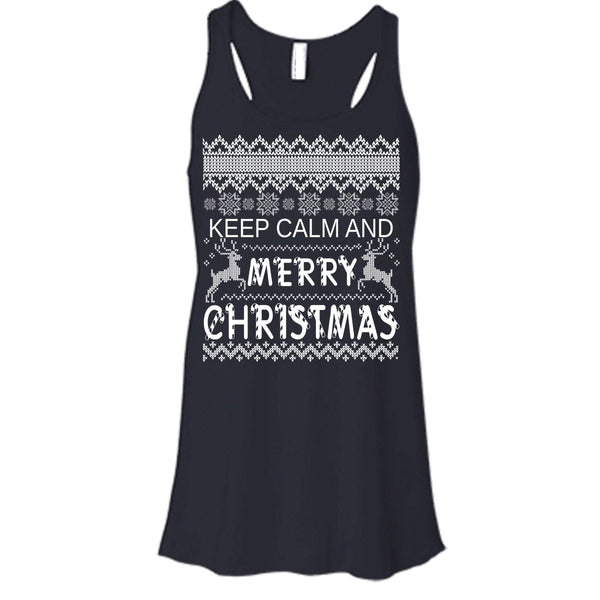 Keep Calm And Merry Christmas T Shirt, Keep Calm T Shirt, Cool T Shirt