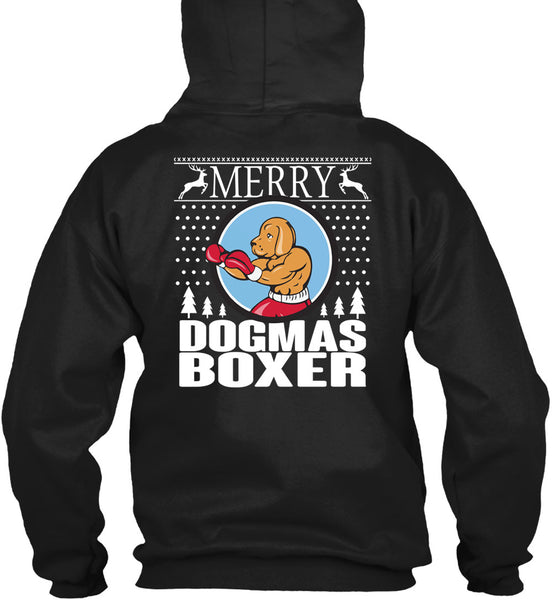 Merry Dogmas Boxer T Shirt, This Girl Loves Christmas T Shirt