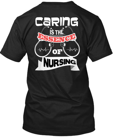 A black t-shirt with the shopify logo