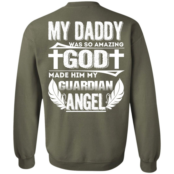 Being A Papa T Shirt, God Made Him My Guardian Angel Sweatshirt