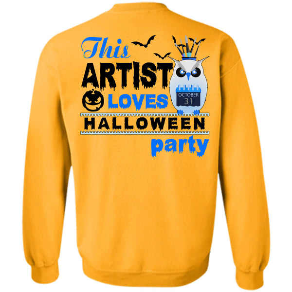 Wait For Halloween T Shirt, This Artist Loves Halloween Party Sweatshirt