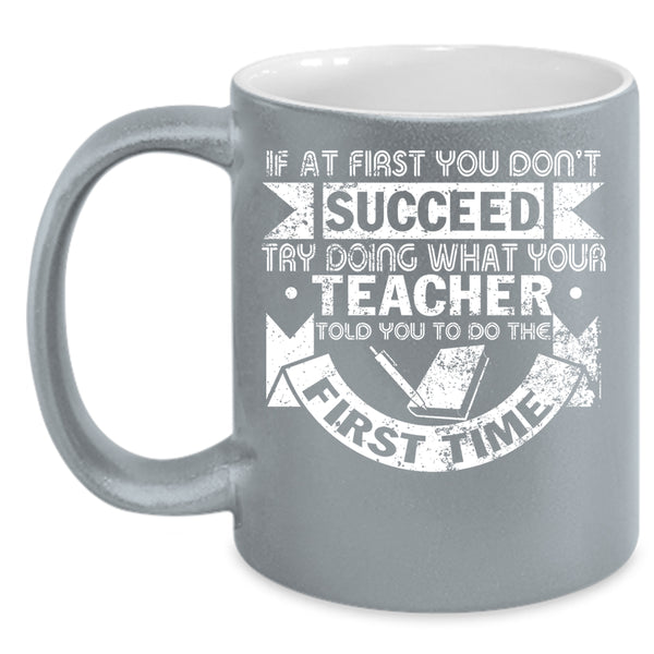 Cool Teacher Coffee Mug, Funny Gift For Teacher Coffee Cup