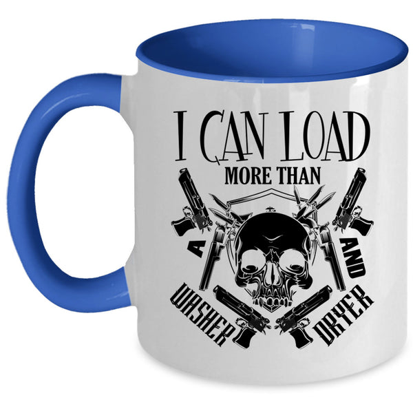 Cool Hunter Coffee Mug, I Can Load More Than Washer Dryer Accent Mug