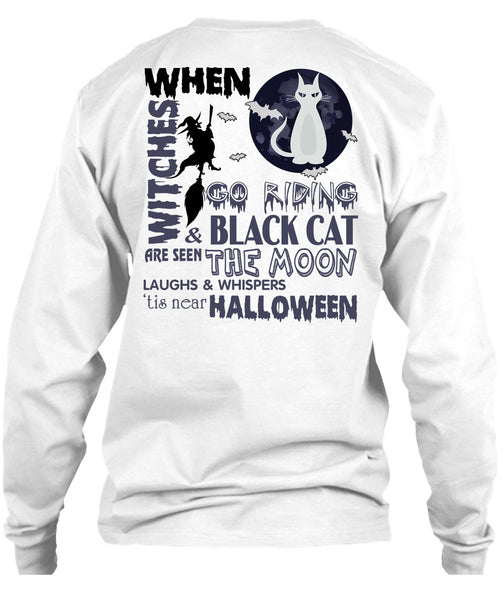 Go Riding And Black Cat Are Seen The Moon T Shirt, I Love You Pumpkin T Shirt