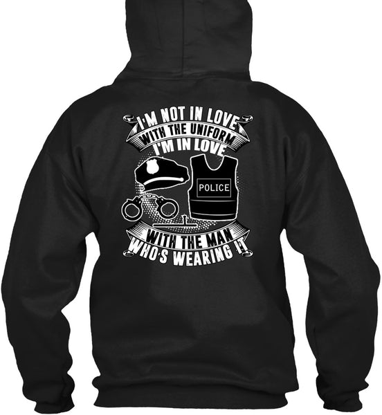 I'm In Love Police With The Man T Shirt, I'm Not In Love T Shirt