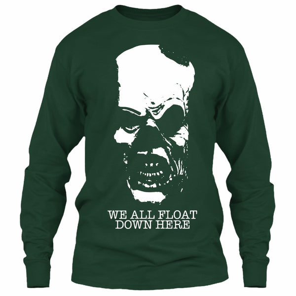 A black t-shirt with the shopify logo