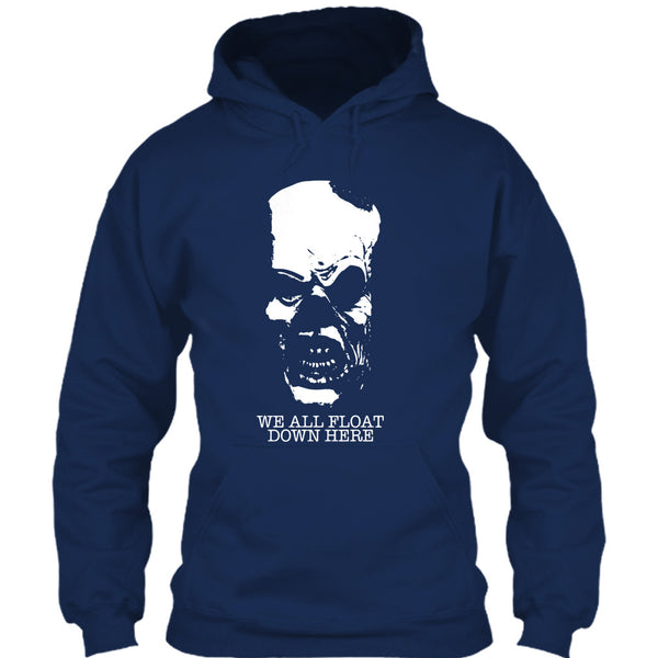 A black t-shirt with the shopify logo