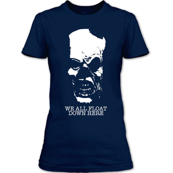 A black t-shirt with the shopify logo