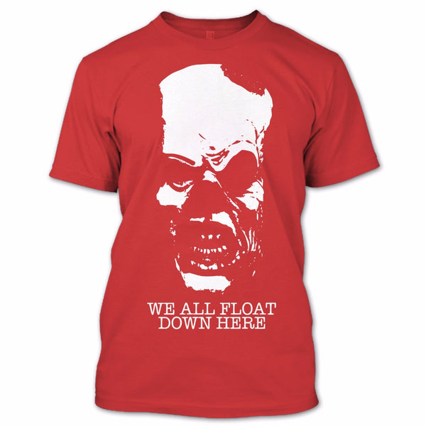 A black t-shirt with the shopify logo