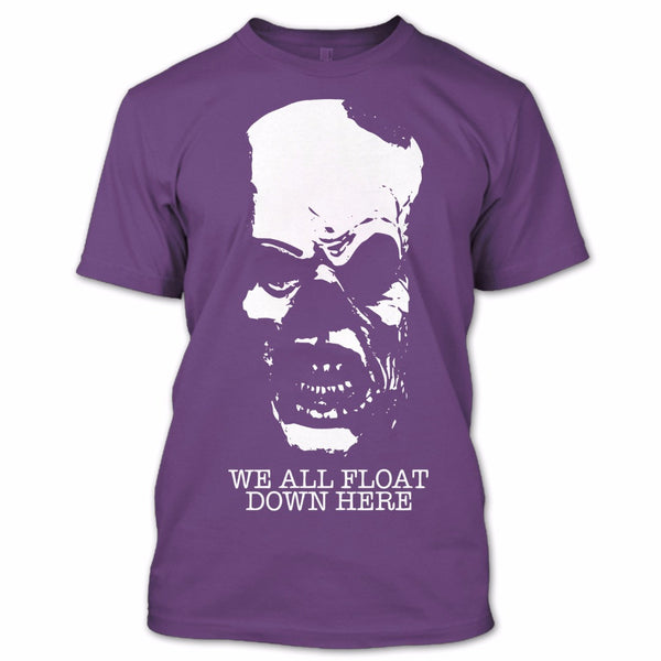 A black t-shirt with the shopify logo