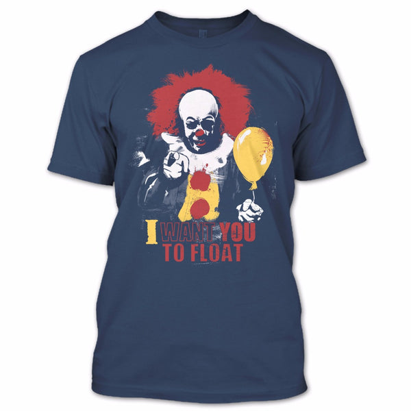 A black t-shirt with the shopify logo