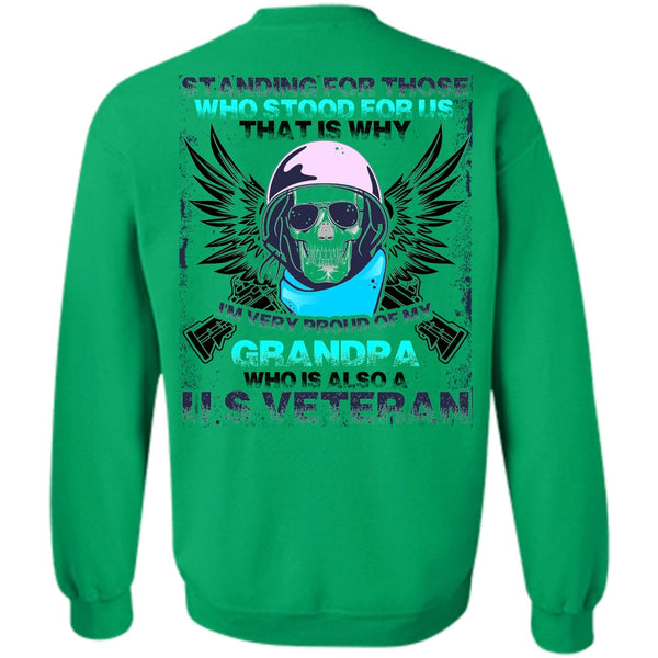 I Love Veteran T Shirt, Grandpa Who Is Also US Veteran Sweatshirt