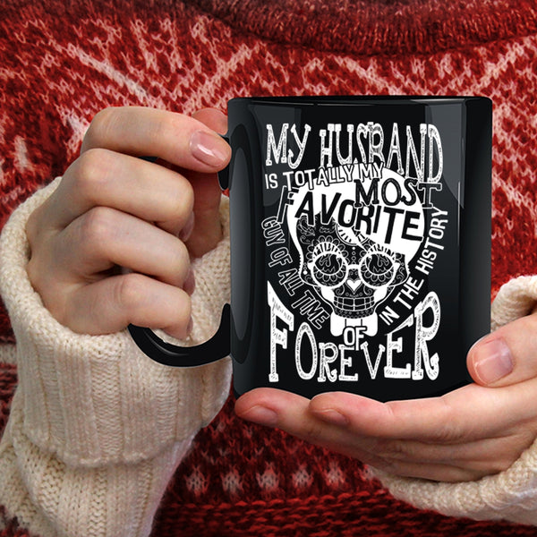 My Husband Is My Most Favoite Guy Coffee Mug, Married Coffee Cup