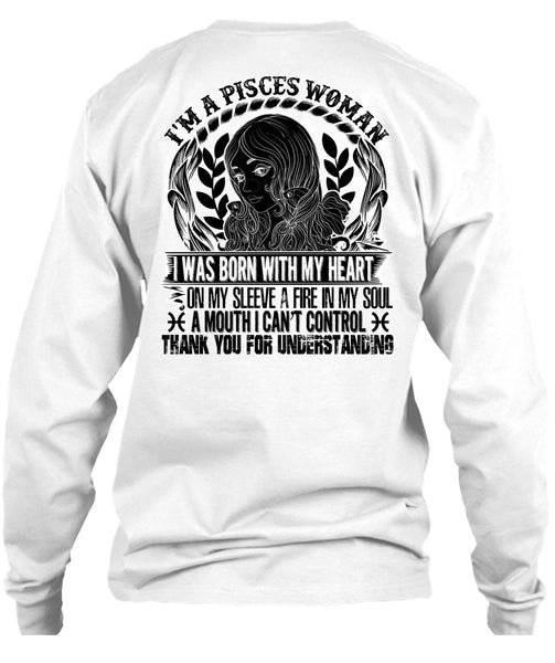 I'm A Pisces Woman T Shirt, I Love Pisces T Shirt