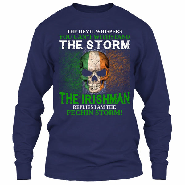 A black t-shirt with the shopify logo