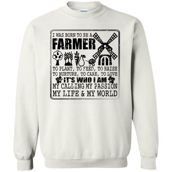 Coolest Farmer T Shirt, Born To Be A Farmer Sweatshirt