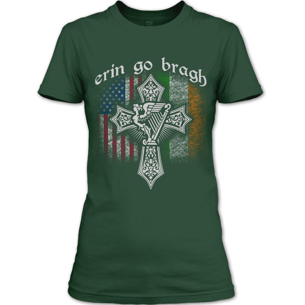 A black t-shirt with the shopify logo